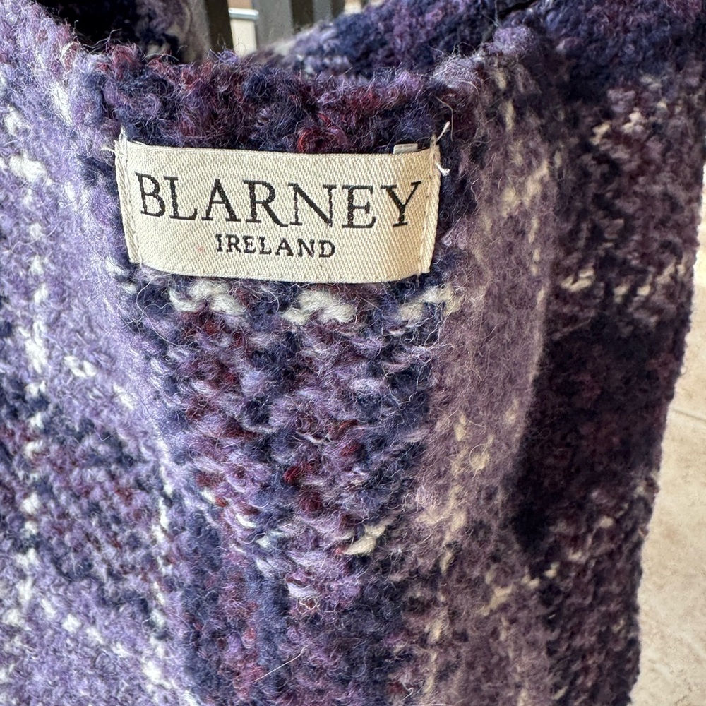 Blarney Ireland Purple Crossbody Bag